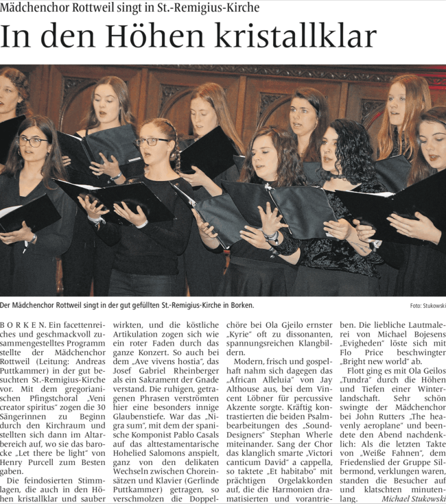 Artikel Borkener Zeitung